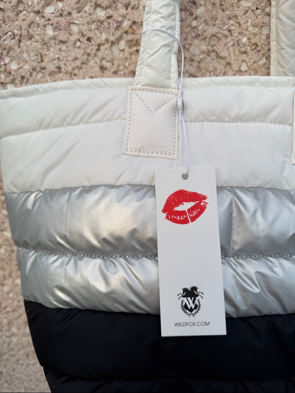 Wildfox Puffer Tote Bag NWT - Picture 3 of 8